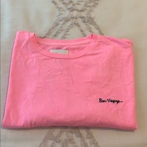 Bon Voyage Cropped Tee